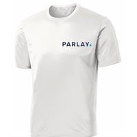 White Dry Tech Pickleball Grid Shirt